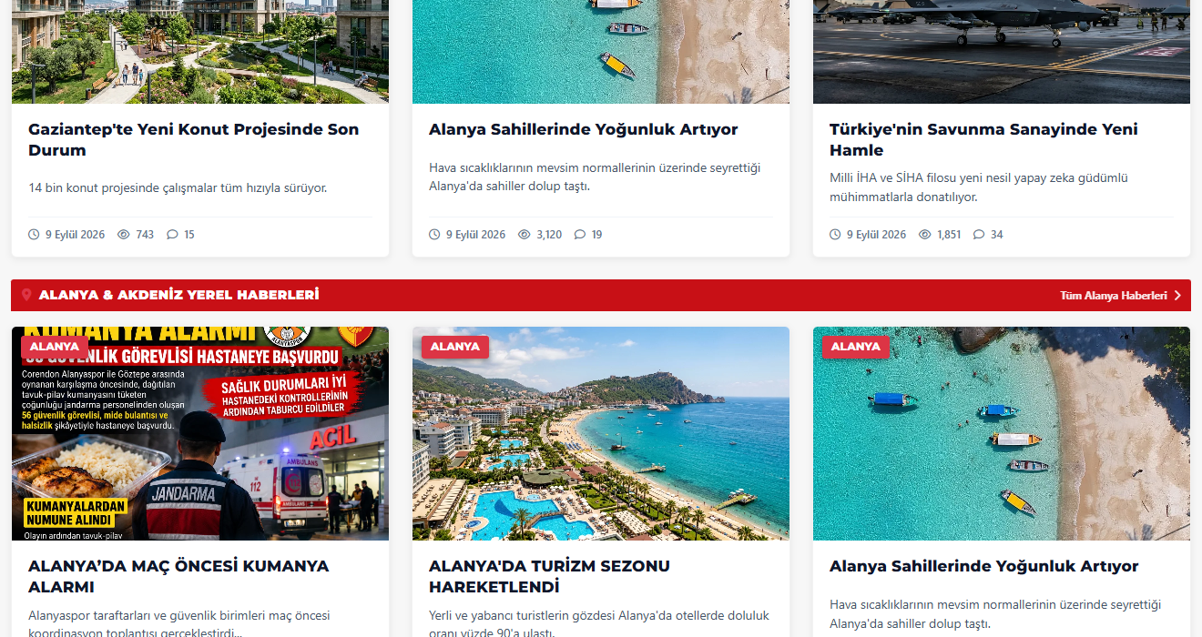 Nöbetçi Eczaneler, Vefat İlanları & İlçe Hava Durumu