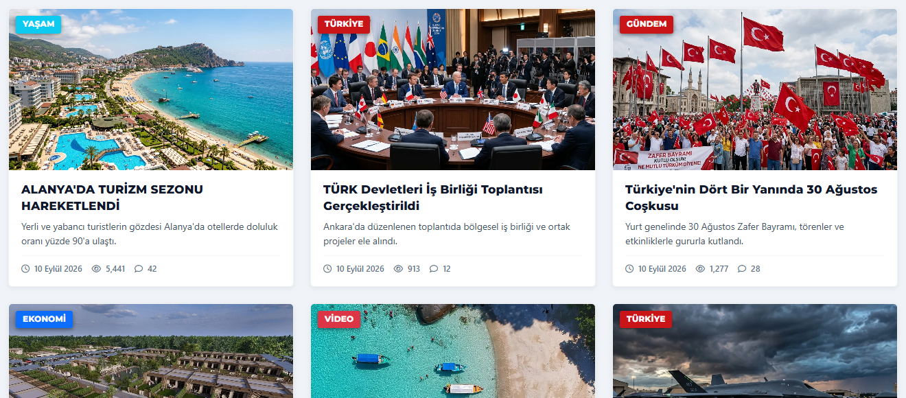 Köşe Yazarları Vitrini & Özel Makale Akışı